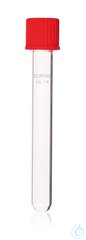 DURAN Kulturröhrchen 12 X 100 mm | 50ST Kulturröhrchen mit Schraubkappe, DURAN®, Gewinde GL 14, Ø...