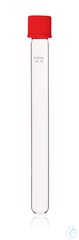 DURAN Kulturröhrchen 18 X 180 mm | 50ST Kulturröhrchen mit Schraubkappe, DURAN®, Gewinde GL 18, Ø...