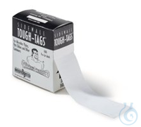 Etiketten für Mikrotiterplatten 1ro Etiketten auf Rollen, 1000 St., weiß, eckig, für...