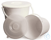Eimer, 10 Liter Eimer, HDPE, 10 l, H 300 mm, Ø 290/210 mm  Inhalt: 1 Stück
