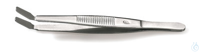Deckglaspinzette nach Kühne Deckglas-Pinzette, gebogen, nach Kühne, Edelstahl 18/9, Länge 130 mm...