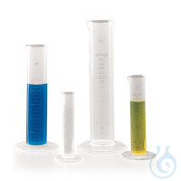Rotilabo Messzylinder 500 ml Nf 1ST ROTILABO®-Messzylinder, PP, niedrige Form, Teilung 10,0 ml,...