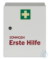Verbandsschrank, klein Verbandschrank, gem. DIN 13157, B 302 x T 140 x H 362 mm  Inhalt: 1 Stück