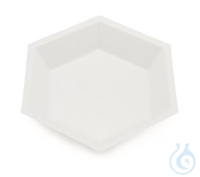 Rotilabo-Wägeschalen hexagonal 500St Rotilabo®-Wägeschalen hexagonal, PS, antistatisch, 200 ml...