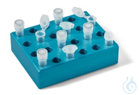 Rotilabo®-Alu.Rack, 24(4x6) Plätze 1 Stück Rotilabo®-Alu.Rack, 24(4x6) Plätze, für 2,0 ml...