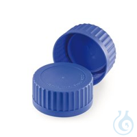 Schraubverschluss GLS 80, PP, blau 10 St Schraubverschlusskappen, mit Lippendichtung, PP, blau,...