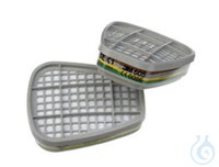 3M Gasfilter 6051 A1 | 8ST Gasfilter, Filtertyp A1, von 3M, gem. EN 14387  Inhalt: 8 Stück