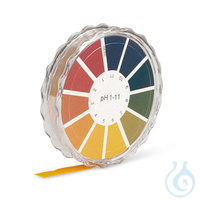 Indikatorpapier pH 1-11, Nachfüllpack. | 3 Rollen Universal-Indikatorpapier pH 1-11,...