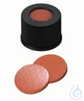 Rotilabo Schraubkappen für D13, mit Septum 100 St. Schraubkappen m. Bohrung, PP, ND13, Septum...