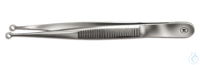 Ringpinzette, Durchm. 2,2/3 mm 1 St. Ringpinzette, Ø-innen 2,2, Ø-außen 3 mm, Edelstahl 18/8,...