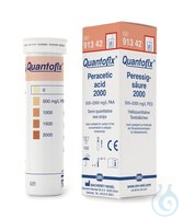Teststäbchen Quantofix® Peressigsäure 2000 100St. Teststäbchen Quantofix®, Peressigsäure, L 95 x...