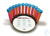 Aufsatz f 12 Zentrifugenröhrchen 15 ml | 1 St Aufsatz für 12 Zentrifugenröhrchen, 15 ml, Ø 17 x L...