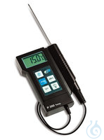 Messgeräte-Kit P300 ink. Fühler 1ST Thermometer P300, kalibriert, -40 - +200 °C, +/- 0,5 °C,...