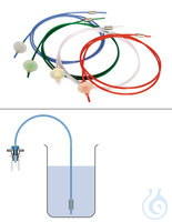 Schlauchadapter f.die Aufgabe auf | 4 St Schlauchadapter, PTFE, für 1,3 und 6 ml-Glassäulen...