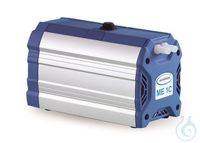 Vakuum-Membranpumpe ME 1C | 1 St Vakuum-Membranpumpe ME 1C, Vakuum 100 mbar, Schlauchwelle DN 10...