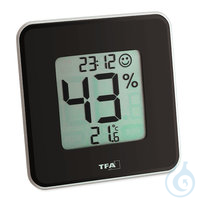 Thermohygrometer | 1 St Thermohygrometer, 20-99 % rF, inkl. Batterie CR 2032, Enthält...