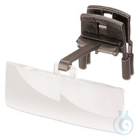Brillenvorsatzlupe Vergr. 3x Binokulare Brillenvorsatzlupe, Arbeitsabstand 160 mm  Inhalt: 1 Stück