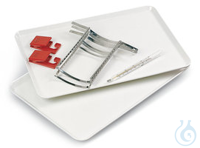 Rotilabo®-Instrumententabletts, MF, L 355 x B 240 x H 17 mm  Inhalt: 2 Stück