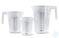 Messbecher, PP, 2000 ml, 1 St Messbecher, PP, stapelbar, 2000 ml  Inhalt: 1 Stück
