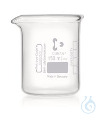 DURAN®-Super Duty Becher 150 ml | 10 St DURAN®-Super Duty Bechergläser, Vol. 150 ml, Ø außen 60...