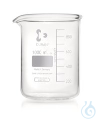 DURAN®-Super Duty Becher 1000 ml | 10 St DURAN®-Super Duty Bechergläser, Vol. 1000 ml, Ø außen...