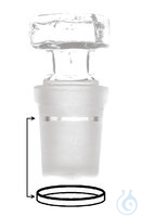 PTFE-Dichtungen für Kegelschliffe NS 24 1pk Dichtung für Kegelschliffe, PTFE, für NS 24  Inhalt:...