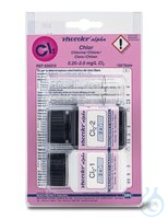 Visocolor-Alpha-Testbesteck Chlor | 1ST VISOCOLOR® alpha Testbesteck, Chlor Cl2, Dichte (D) ~1...