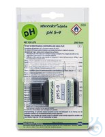 Visocolor-Alpha-Testbesteck pH 5 - 9 1ST VISOCOLOR® alpha Testbesteck, pH 5 - 9, Dichte (D) 0,79...