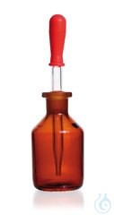 Tropfflaschen Braun 100 ml 10ST Tropfflaschen, Kalk-Soda-Glas, Braunglas, 100 ml  Inhalt: 10 Stück