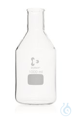 Nährbodenfla. mit Bördelrand 1000ml 1ST Nährbodenflasche mit Bördelrand, DURAN®, Höhe 235 mm,...