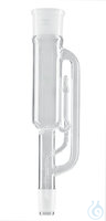 Soxhlet-Extraktionsaufsatz 100 ml 1ST Soxhlet-Extraktor, DURAN®, Hülsen NS 45/40, 100 ml  Inhalt:...