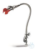 Flexklemme m.Muffe 0-40mm Dreifinger 1ST Rotilabo®-Flexklemme mit drehbarer Muffe, Dreifinger,...
