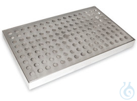 Rotilabo®-Abtropfwanne, Edelstahl, L 310 x B 125 x H 30 mm  Inhalt: 1 Stück