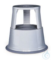 Rollhocker - Metall Lichtgrau 1st Metall-Rollhocker, lichtgrau, Höhe 430 mm  Inhalt: 1 Stück