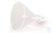 Pulvertrichter, Ø 120 mm, H 110 mm 10 St. Pulvertrichter, Borosilikatglas 3.3, Rand-Ø außen 120...