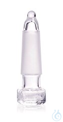 Hohlglas-Stopfen Ns10/19, DURAN 10ST Hohlglas-Stopfen, DURAN®, sechskant, Normschliff 10/19...