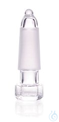 Hohlglas-Stopfen Ns12/21, DURAN 10ST Hohlglas-Stopfen, DURAN®, sechskant, Normschliff 12/21...