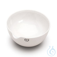 Abdampfschale 109 , Groesse: 0 10ST Abdampfschalen 109, Gr. 0, Porzellan, 75 ml  Inhalt: 10 Stück
