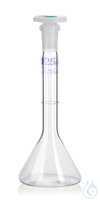 Messkolben DURAN, Kl.A Trapezform | 2ST Messkolben, Klasse A, DURAN®, Trapezform, mit NS-Schliff,...