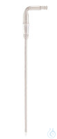 Einleitungsrohr, Ns 14/23 | 1ST Gaseinleitungsrohr, gebogen,, NS 14/23, Einbaulänge ca. 250 mm...