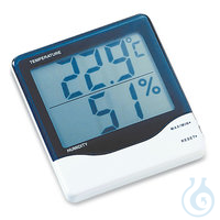 Thermohygrometer | 1ST Thermohygrometer, 10 - 99 % rF, -10 - +60 °C  Inhalt: 1 Stück