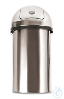 Abfalleimer Push-Bin | 1ST Abfalleimer Push Bin, Chromstahl, Ø 400 mm, H 820 mm, 60 l  Inhalt: 1...