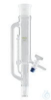 Soxhlet-Extraktionsaufsatz 500 ml 1ST Soxhlet-Extraktor, DURAN®, mit Hahn, Hülsen NS 60/46, 500...