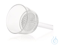 Schlitzsiebnutsche 125 ml 1ST Schlitzsiebnutsche (Büchner-Trichter), DURAN®, für Filter-Ø 55 mm,...