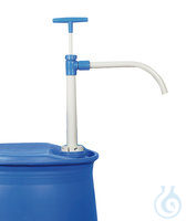 Faßpumpe PP m.Auslaufboegen 500 mm 1ST Fasspumpe PP, mit Auslaufbogen, Eintauchtiefe 500 mm, 200...