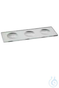 Portaobjetos con cavidades 1cavidad 76x26mm ( 2 x 50pcs) Portaobjetos de...