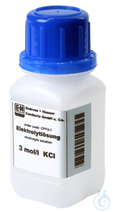 KCl-Lösung 3 mol, 250 ml Die 3 molare KCl-Lösung wird verwendet, um die...