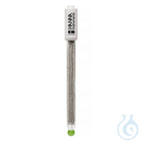 Lebensmittel Elektrode (Milch), 1 m Kabel, BNC Stecker 
pH-Halbzelle aus...