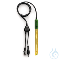 pH/°C Elektrode, PEI, Diaphragma: doppelt, BNC u. RCA Stecker, 1 m Kabel...