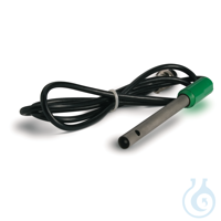 Widerstands-Sonde mit integriertem Temperatursensor, 1 m Kabel, DIN HI3316D...